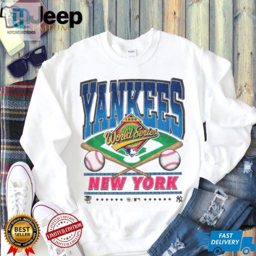 New York Yankees White Franklin Shot T Shirt hotcouturetrends 1 2
