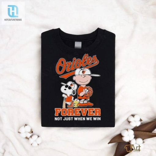 Peanuts Baltimore Orioles Forever Not Just When We Win 2024 Shirt hotcouturetrends 1 5
