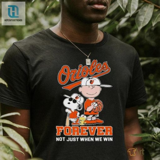 Peanuts Baltimore Orioles Forever Not Just When We Win 2024 Shirt hotcouturetrends 1 7