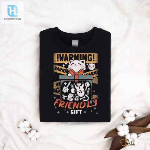 Cat Warning Friendly Gift T Shirt hotcouturetrends 1 5