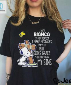 Snoopy And Woodstock I Am Bianca Im Not Perfect I Make Mistakes I Mess Up Shirt hotcouturetrends 1 6