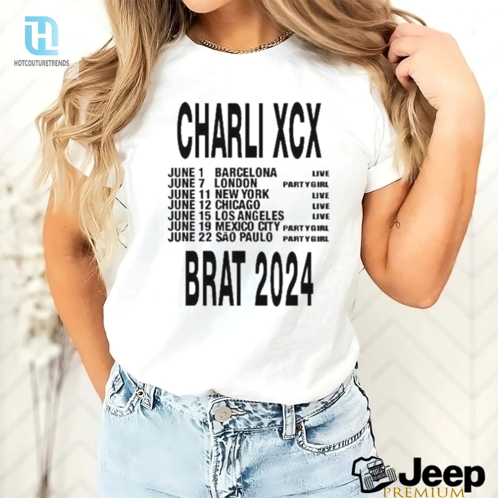 Charli Xcx Brat 2024 Shirt 