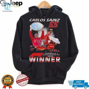 Carlos Sainz 55 Formula 1 Australian Grand Prix 2024 Winner T Shirt hotcouturetrends 1 2