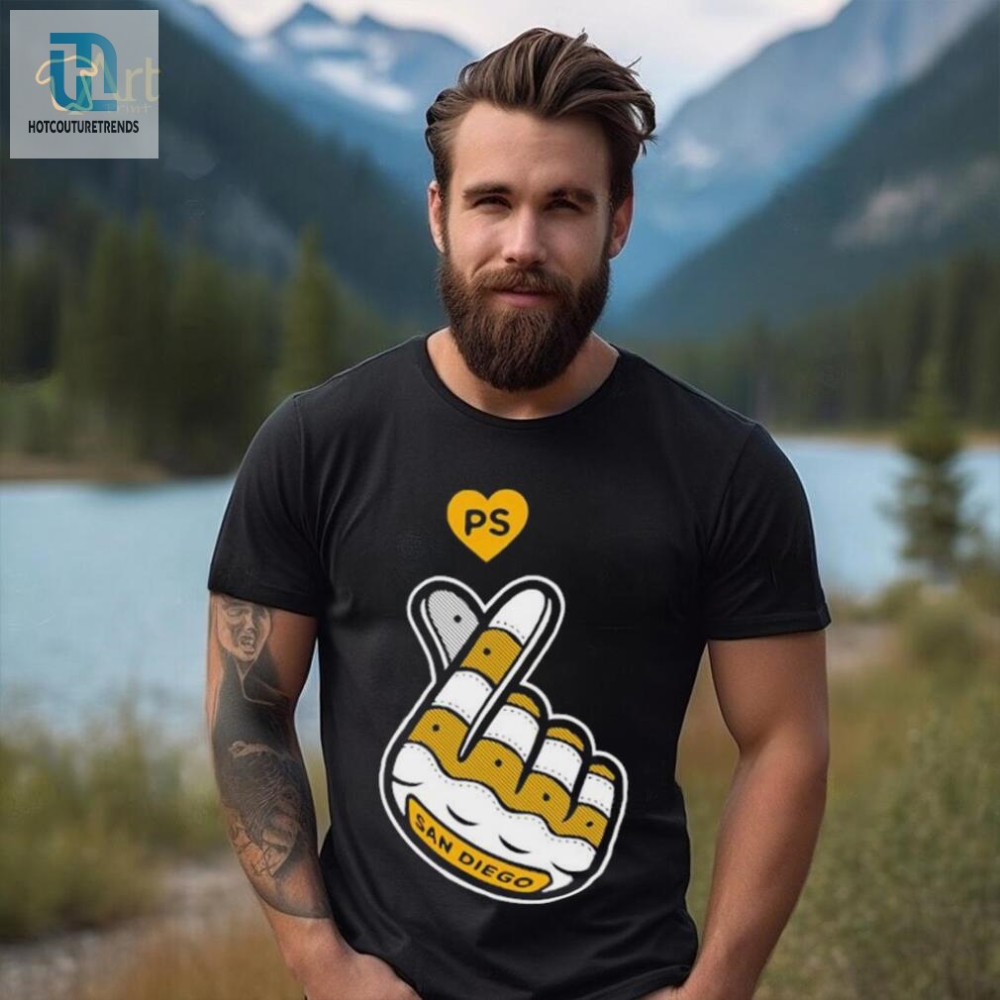 Finger Heart Ps San Diego Padres 2024 Shirt 