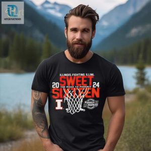 Illinois Fighting Illini Sweet 16 2024 March Madness Basketball Shirt hotcouturetrends 1 1