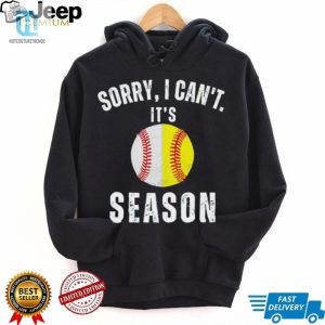 Sorry I Cant Its Season Baseball Shirt hotcouturetrends 1 2