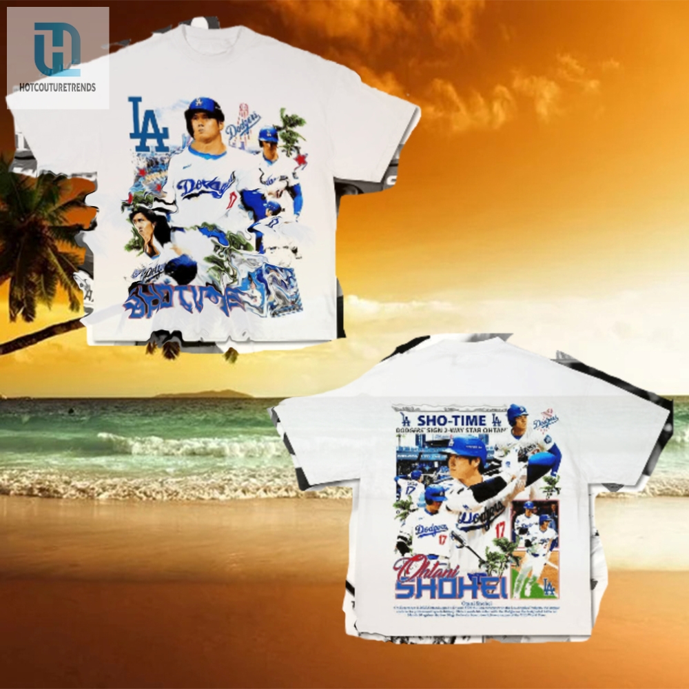 Casnafashion Sho Time La Dodgers Shirt 