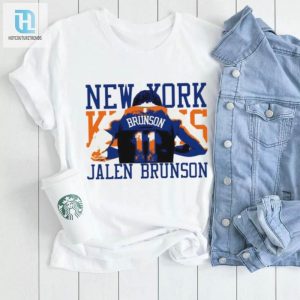 Jalen Brunson 11 Back New York Knicks Player 2024 Art Shirt hotcouturetrends 1 3