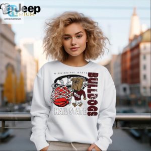 Mississippi State Bulldogs Basketball Hail State Mascot Shirt hotcouturetrends 1 2