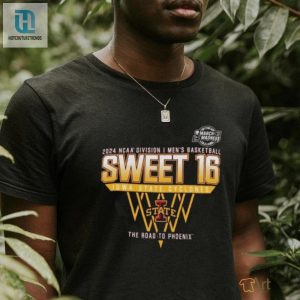 Iowa State Cyclones Sweet 16 Di Mens Basketball 2024 The Road To Phoenix Shirt hotcouturetrends 1 1