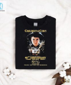 Children Of The Corn 40Th Anniversary 1984 2024 Signature Stephen King Thank You For The Memories T Shirt hotcouturetrends 1 2
