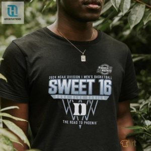 Duke Blue Devils Sweet 16 Di Mens Basketball 2024 The Road To Phoenix Shirt hotcouturetrends 1 1