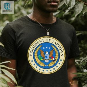 President Of Yaptown Logo Shirt hotcouturetrends 1 1