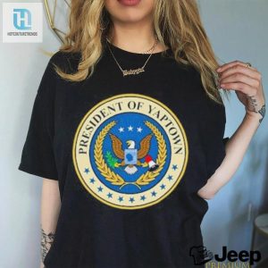 President Of Yaptown Logo Shirt hotcouturetrends 1 3