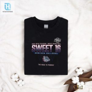 Gonzaga Bulldogs Sweet 16 Di Mens Basketball 2024 The Road To Phoenix Shirt hotcouturetrends 1 2