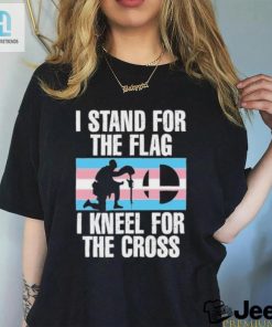 Stu The Announcer I Stand For The Flag I Kneel For The Cross Trans Rights Shirt hotcouturetrends 1 3