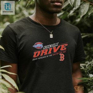 Official Greenville Drive Diagonal Affiliiate Boston Baseball T Shirt hotcouturetrends 1 3