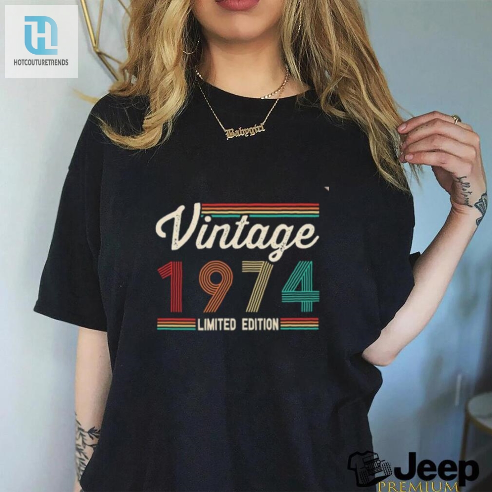 Vintage 1974 Limited Edition Shirt 