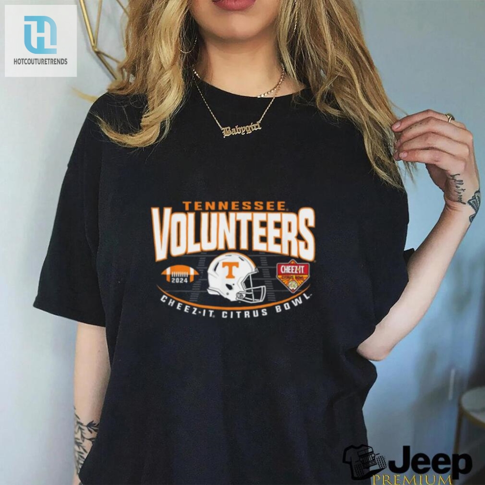 Tennessee Volunteers Citrus Bowl 2024 Football Black T Shirt 