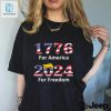 1776 For America 2024 For Freedom American Flag Shirt hotcouturetrends 1