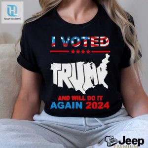 I Vote Trump And Will Do It Again 2024 Shirt hotcouturetrends 1 1