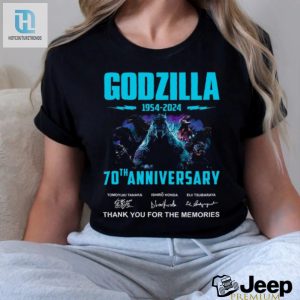 Godzilla 70Th Aniversary Thank You For The Memories T Shirt hotcouturetrends 1 1