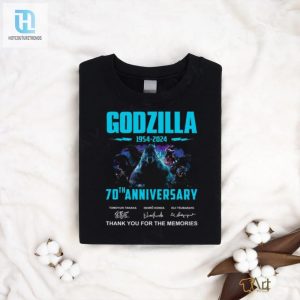 Godzilla 70Th Aniversary Thank You For The Memories T Shirt hotcouturetrends 1 3