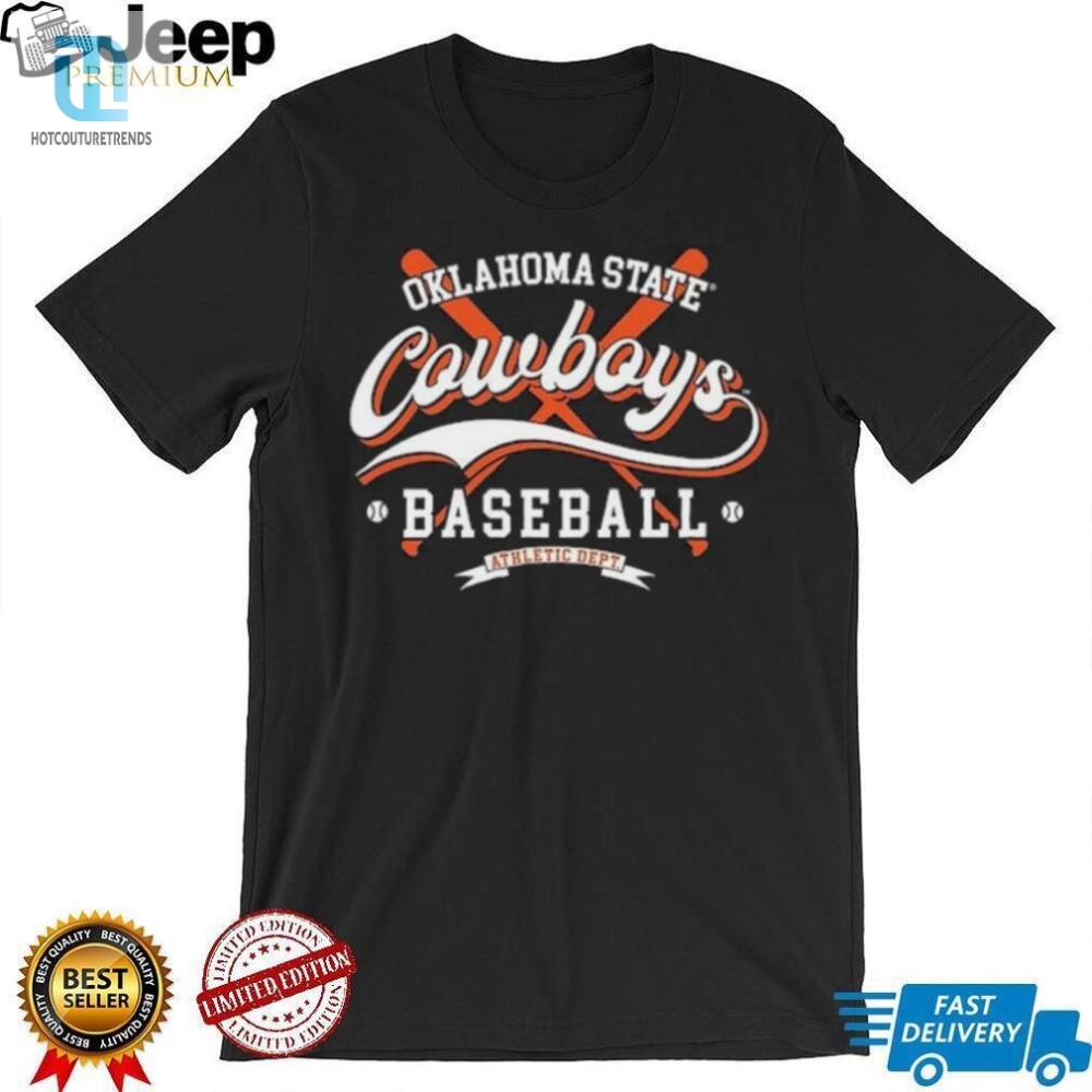 Oklahoma State Cowboys Garbnewborn  Infant Otis Baseball Shirt 
