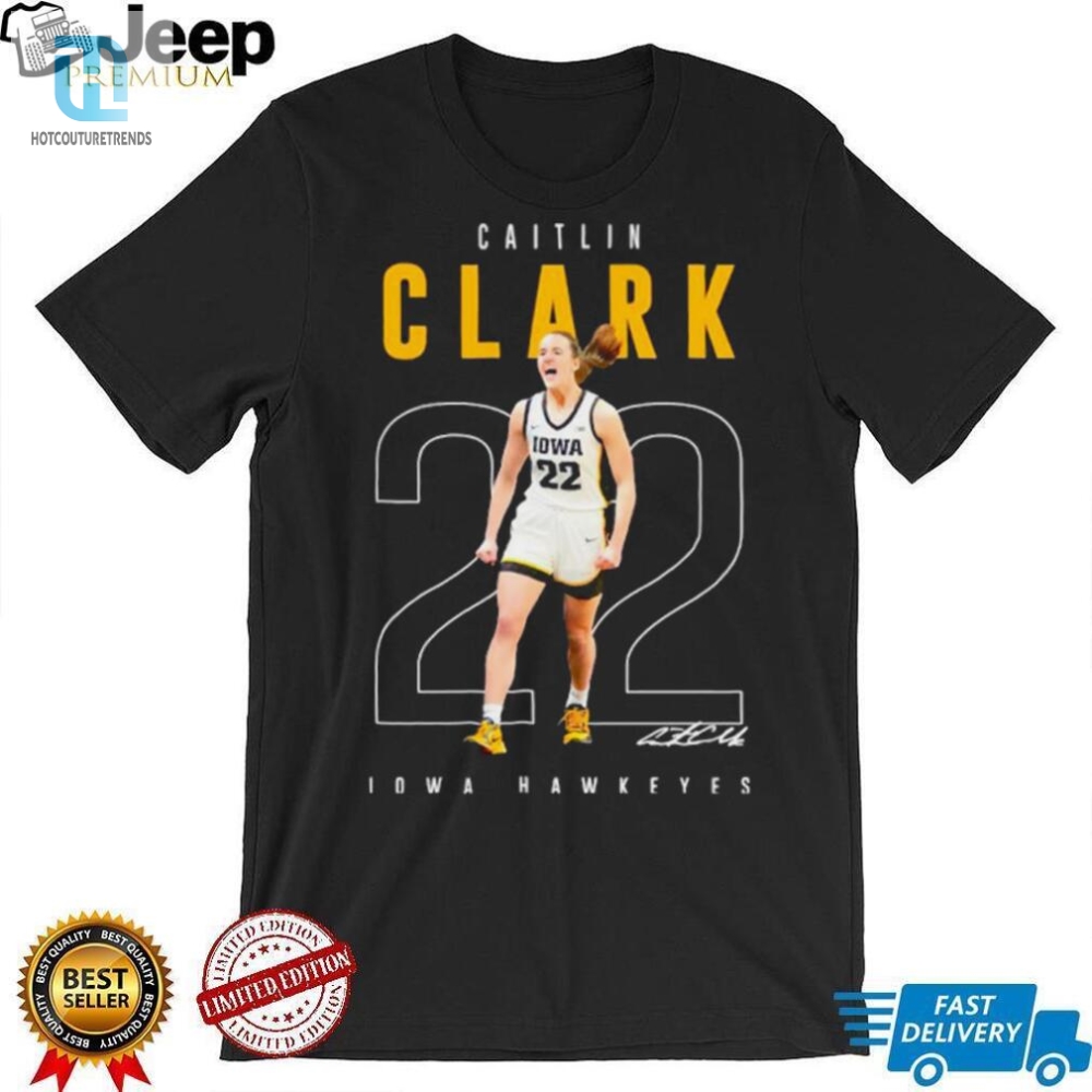 Caitlin Clark Ncaa Basketball Player Iowa Hawkeyes Signature Shirt 