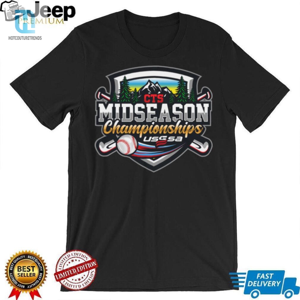 Usssa Arkansas Baseball Cts Midseason Championships 2024 Logo Shirt 