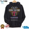 God First Family Second Then Rangers Basketball Shirt hotcouturetrends 1