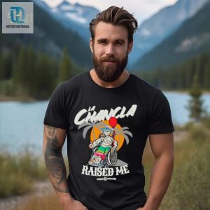 La Chancla Raised Me Old School Shirt hotcouturetrends 1 3