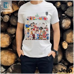 Euro 2024 All Team In Cartoon Style The Field Is Complete Unisex T Shirt hotcouturetrends 1 1