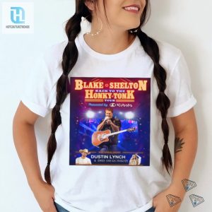 Blake Shelton Back To The Honky Tonk Tour 2024 T Shirt hotcouturetrends 1 2