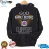 God First Family Second Then Clippers Basketball Shirt hotcouturetrends 1