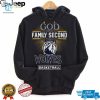 God First Family Second Then Wolves Basketball Shirt hotcouturetrends 1
