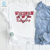 Wisconsin Badgers Fanatics Branded Womens Triangle Origin T Shirt hotcouturetrends 1
