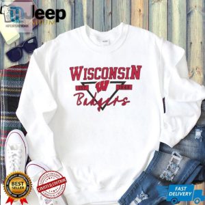 Wisconsin Badgers Fanatics Branded Womens Triangle Origin T Shirt hotcouturetrends 1 1