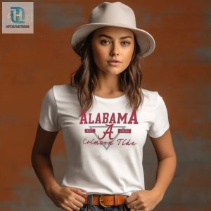 Alabama Crimson Tide Fanatics Branded Triangle Origin T Shirt hotcouturetrends 1 2