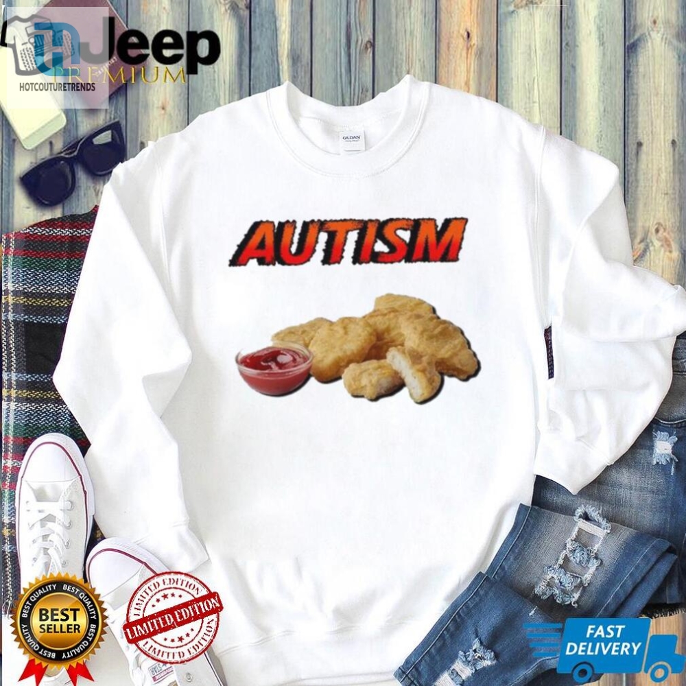 Chicken Nugget Autism Shirt 
