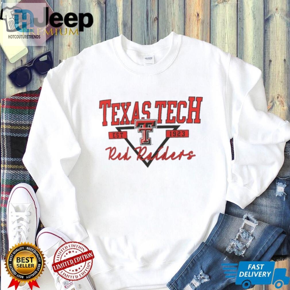 Texas Tech Red Raiders Fanatics Branded Triangle Origin T Shirt 