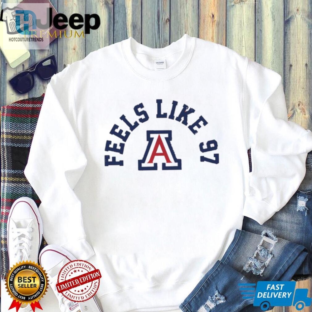 Arizona Wildcats Basketball Feels Like 97 Logo Shirt 