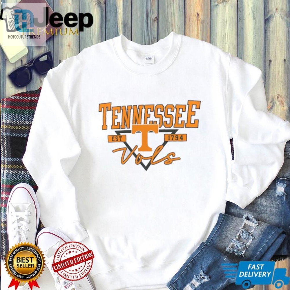 Tennessee Volunteers Fanatics Branded Triangle Origin T Shirt 