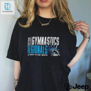 Official 2024 National Collegiate Womens Gymnastics Regionals Shirt hotcouturetrends 1 2