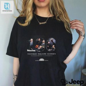 Billy Joel Madison Square Garden 100Th Event 3 28 2024 T Shirt hotcouturetrends 1 2