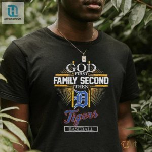 God First Family Second Then Detroit Tigers Baseball Glitter Shirt hotcouturetrends 1 3