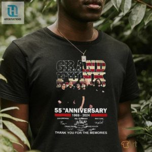 Grand Funk Railroad 55Th Anniversary 1969 2024 Thank You For The Memories T Shirt hotcouturetrends 1 3