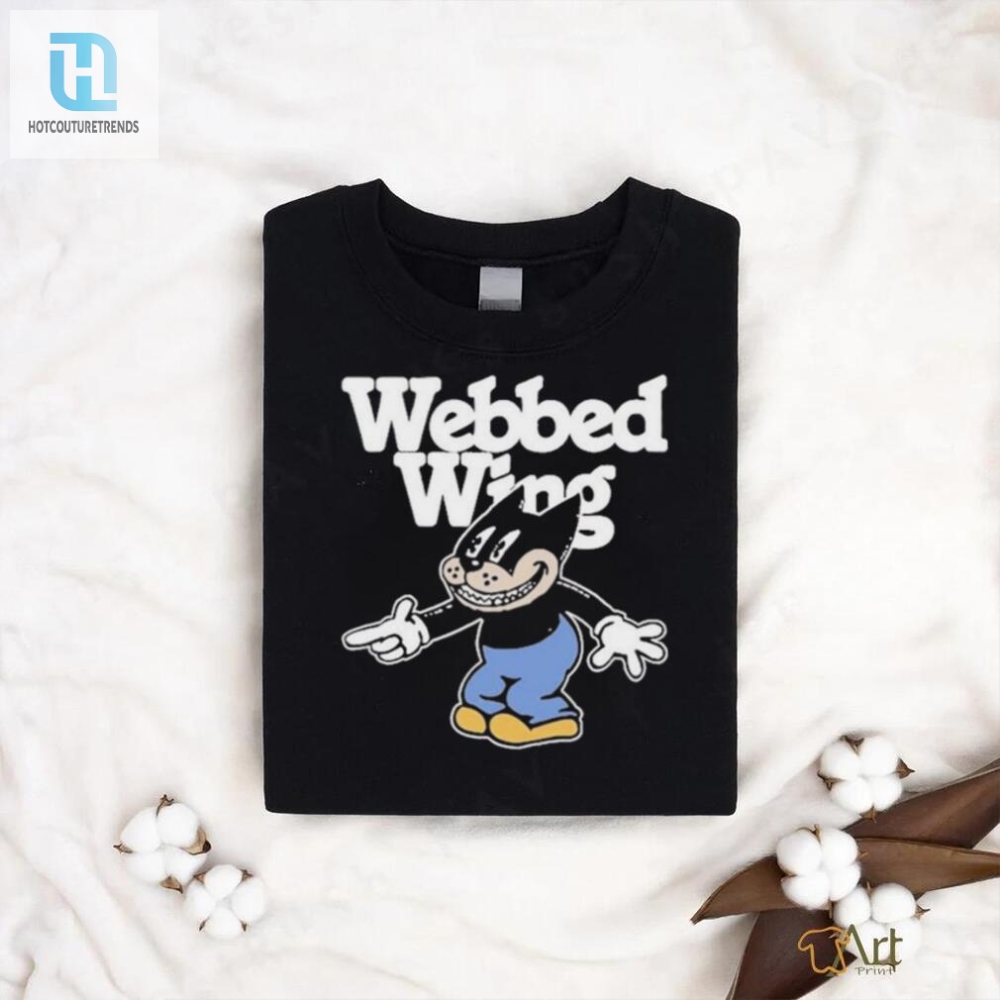 Awesome Someco Webbed Wing Toon Shooter Shirt 