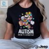 Super Mario Autism Dancing To A Different Beat Puzzle Shirt hotcouturetrends 1