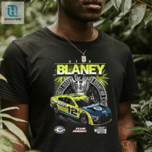 Mens Ryan Blaney Team Penske Black 2023 Nascar Cup Series Champion Official T Shirt hotcouturetrends 1 3